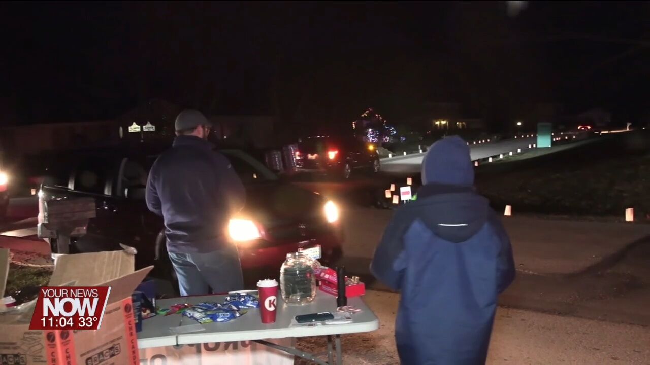 The annual Shawnee Luminary Night collects canned foods and donations for the West Ohio Food Bank